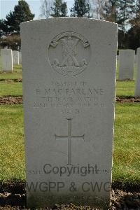 Heverlee War Cemetery - MacFarlane, Forbes