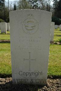 Heverlee War Cemetery - Parritt, Geoffrey Charles