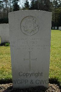 Heverlee War Cemetery - Pike, Horace Reginald