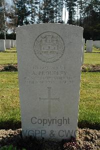 Heverlee War Cemetery - Proudley, Andrew