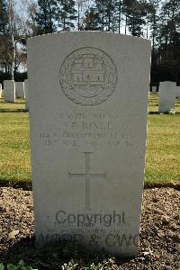 Heverlee War Cemetery - Ringe, Stanley Fred