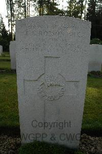 Heverlee War Cemetery - Robson, Thomas Andrew