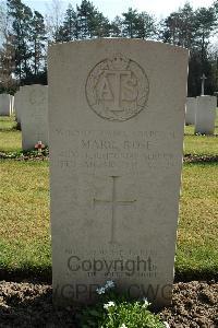 Heverlee War Cemetery - Rose, Marie