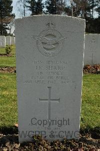 Heverlee War Cemetery - Sharp, John Kay