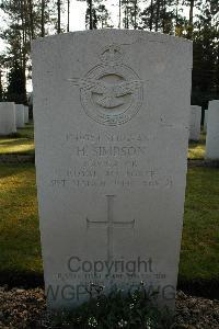 Heverlee War Cemetery - Simpson, Harry