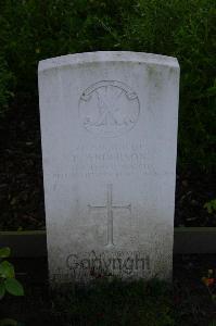 Dozinghem Military Cemetery - Anderson, Peter