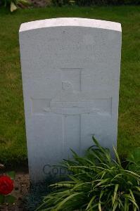 Dozinghem Military Cemetery - Badcock, Henry Benjamin