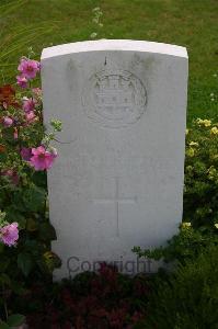 Dozinghem Military Cemetery - Davies, Leslie Frank