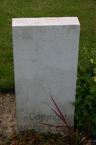 Dozinghem Military Cemetery - Ellenburg, Otto