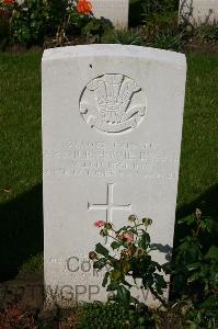 Dozinghem Military Cemetery - Evans, Arthur Howie