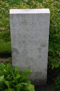 Dozinghem Military Cemetery - Greve, Heinrich