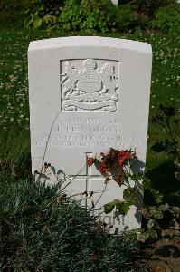 Dozinghem Military Cemetery - Headford, Jack