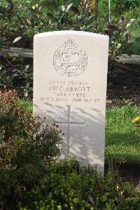 Wytschaete Military Cemetery - Abbott, James Walter Charles