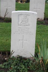 Wytschaete Military Cemetery - Barnes, H