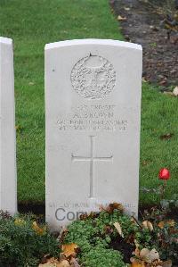 Wytschaete Military Cemetery - Brown, Andrew