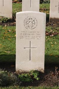 Wytschaete Military Cemetery - Burrow, F