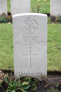 Wytschaete Military Cemetery - Carr, O