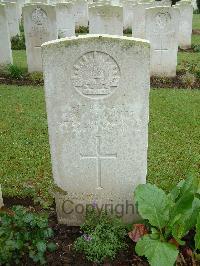 Wytschaete Military Cemetery - Cummings, George William