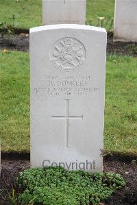 Wytschaete Military Cemetery - Dunkley, A