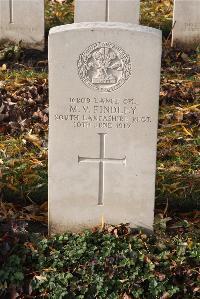 Wytschaete Military Cemetery - Findley, M V