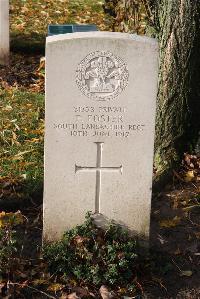 Wytschaete Military Cemetery - Foster, F