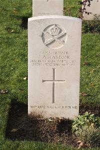 Wytschaete Military Cemetery - Hancock, John Arthur