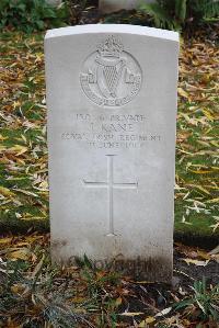 Wytschaete Military Cemetery - Kane, J