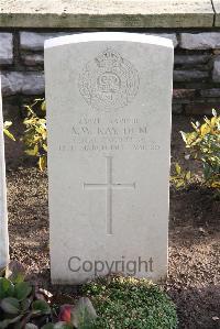 Wytschaete Military Cemetery - Kay, Arthur William