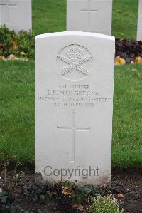 Wytschaete Military Cemetery - MacGregor, I R