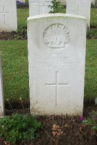 Wytschaete Military Cemetery - McAuliffe, William