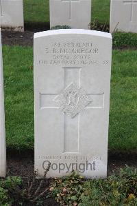 Wytschaete Military Cemetery - McGregor, Samuel Begg