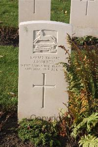 Wytschaete Military Cemetery - Morrell, J