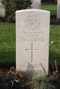 Wytschaete Military Cemetery - Muir, Allan