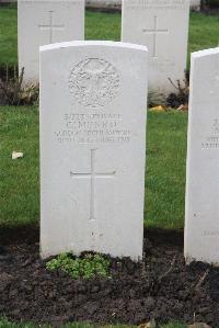 Wytschaete Military Cemetery - Munro, C