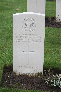 Wytschaete Military Cemetery - Robertson, Michael