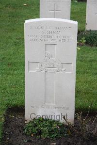 Wytschaete Military Cemetery - Shaw, G