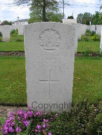 Dickebusch New Military Cemetery - Church, W F