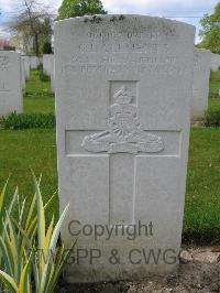 Dickebusch New Military Cemetery - Clements, Charles Laney