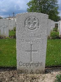 Dickebusch New Military Cemetery - Cordwell, Frederic Critchley