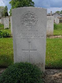 Dickebusch New Military Cemetery - Fairclough, J H