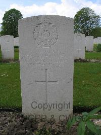 Dickebusch New Military Cemetery - Ingham, Fred Wright