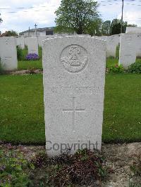 Dickebusch New Military Cemetery - Kingsbury, William Gazi