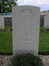 Dickebusch New Military Cemetery - Morgan, Sidney Herbert