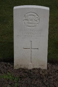 Poperinghe New Military Cemetery - Bannister, A
