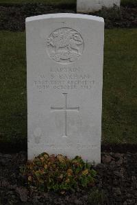 Poperinghe New Military Cemetery - Barham, Wilfrid Saxby