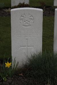 Poperinghe New Military Cemetery - Cartlidge, James
