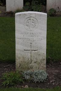 Poperinghe New Military Cemetery - Cooper, E
