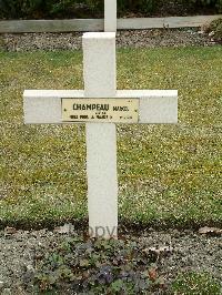 Poperinghe New Military Cemetery - Champeau, Marcel