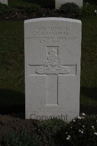 Poperinghe New Military Cemetery - Galloway, T