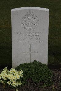 Poperinghe New Military Cemetery - Lawler, A